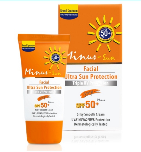 Minus-Sun Facial Ultra Sun Protection SPF50+ / PA+++